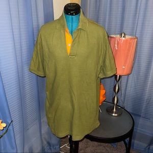 Crocs | Men’s Olive Short Sleeve Polo Shirt